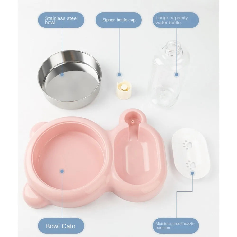 Automatic Pet Water & Food Dispenser