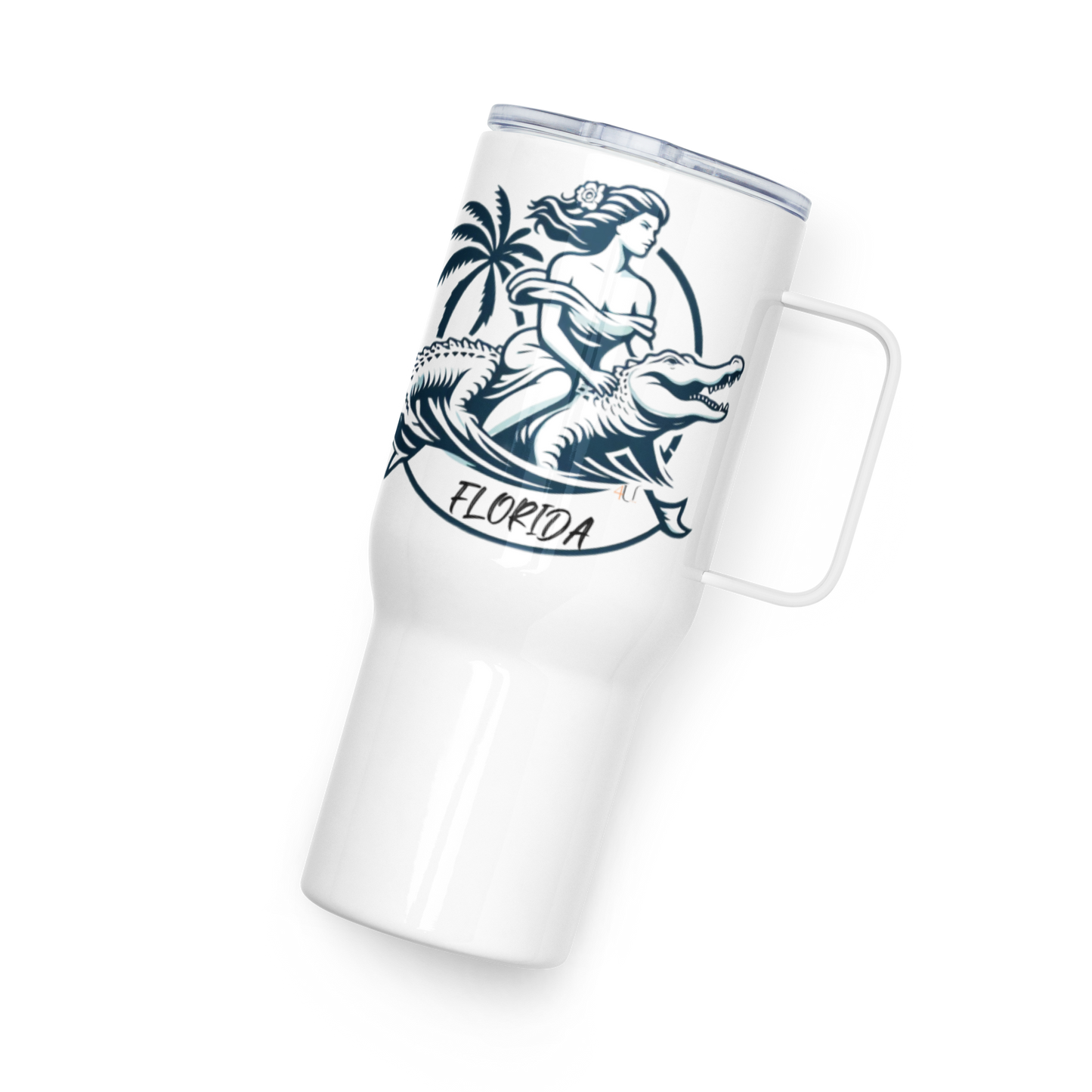 Sunshine Travel Mug with a Handle