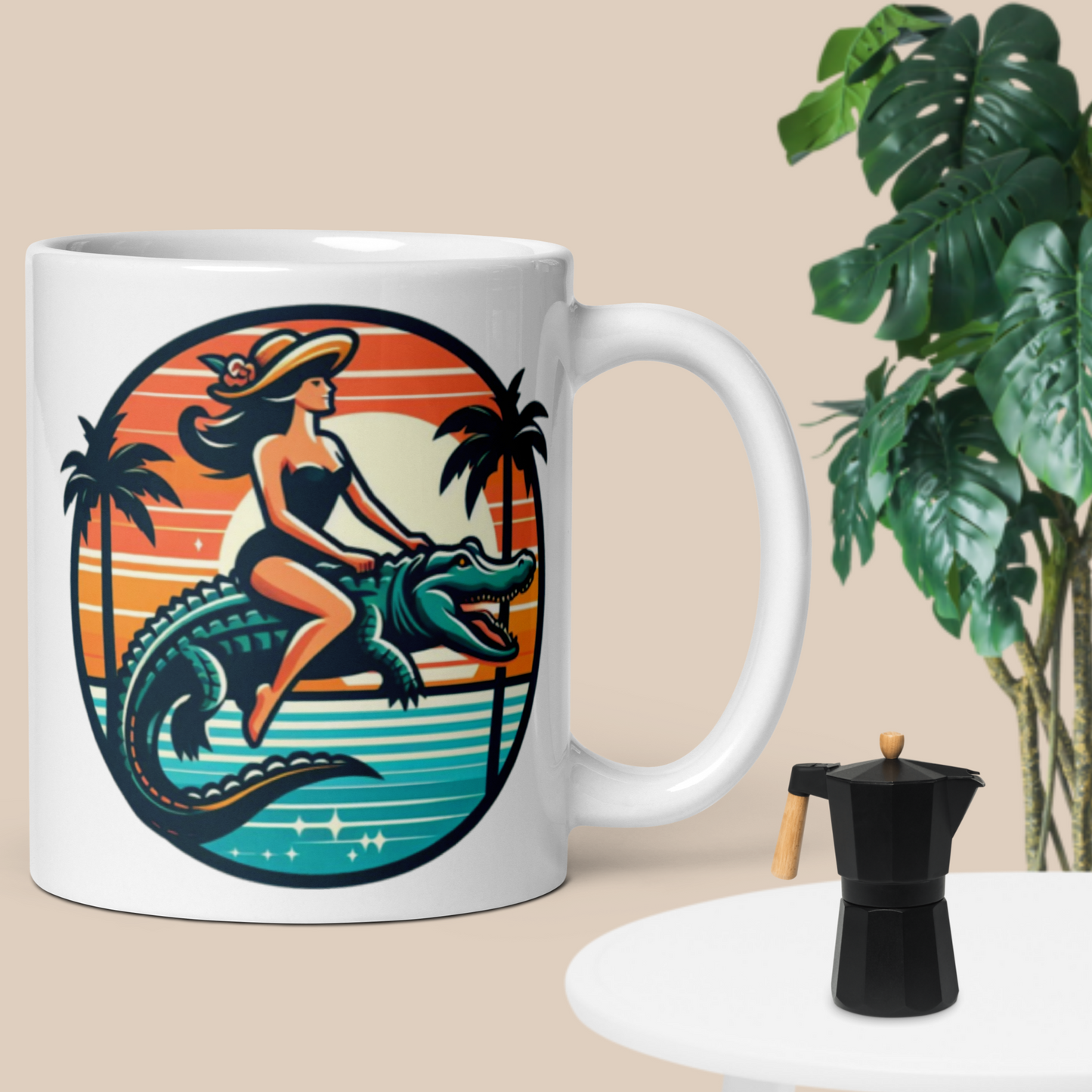 Gator Glamour Coffee Mug