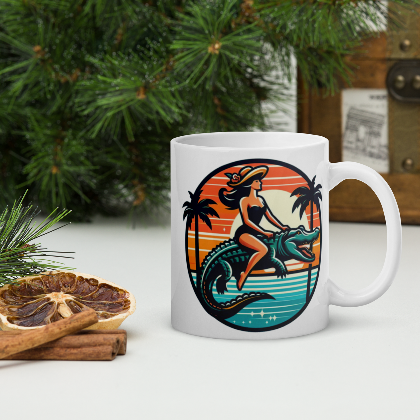 Gator Glamour Coffee Mug