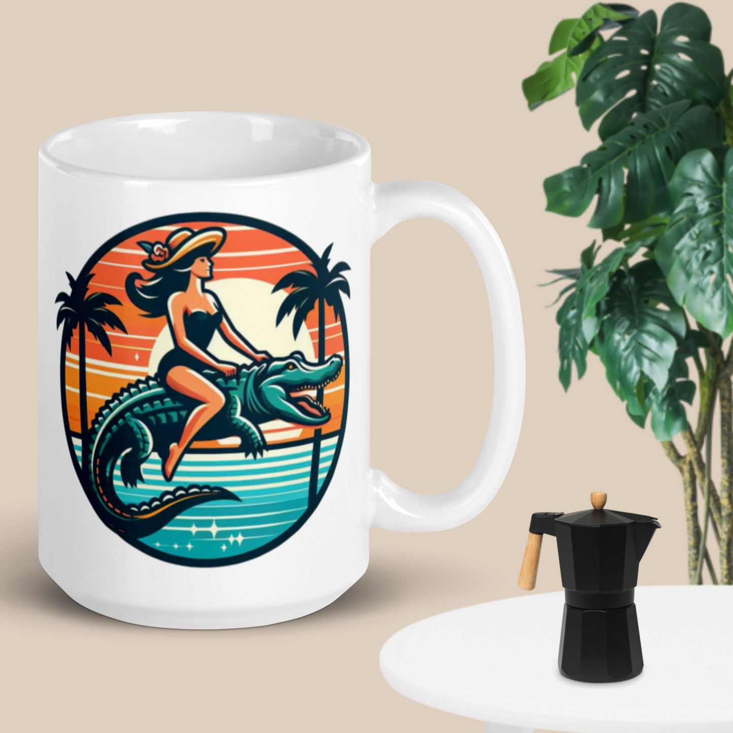 Gator Glamour Coffee Mug