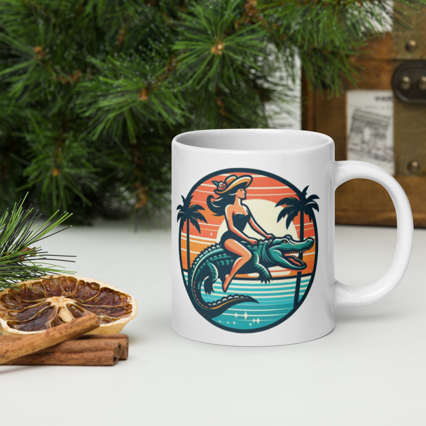 Gator Glamour Coffee Mug