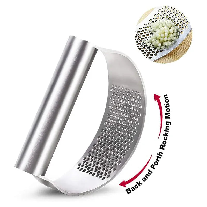 Stainless Steel Garlic Press