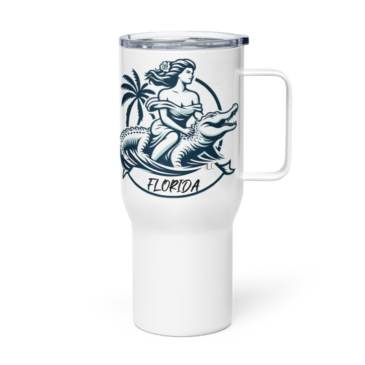 Sunshine Travel Mug with a Handle